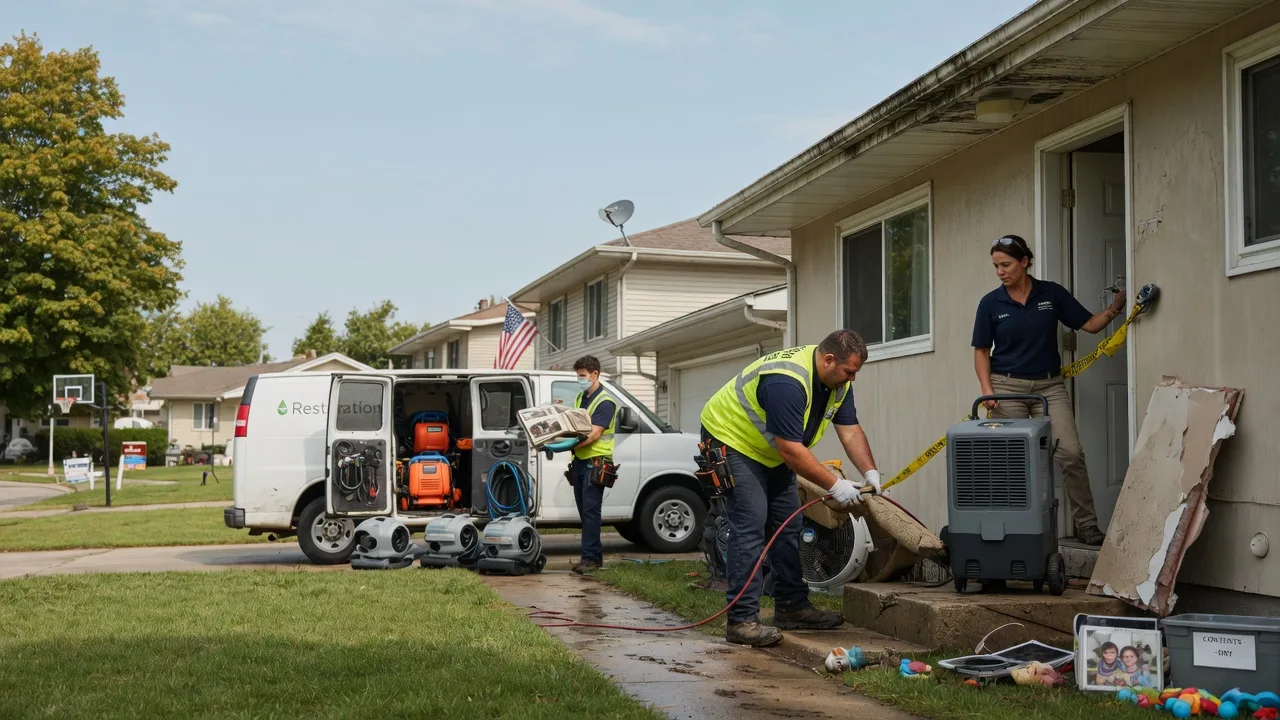 Water Damage Restoration in Greencastle, IN near me